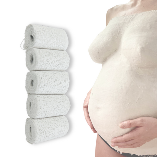 Gipsbinde zum Abformen & Verstärken des Gipsabdruck Babybauch, 2 Größen - Atelier Body - pArts